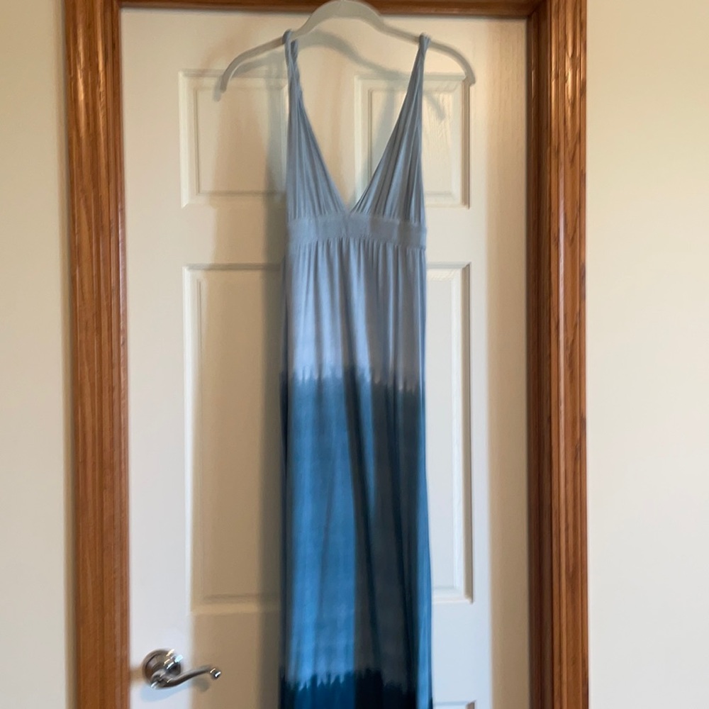 Tie dye maxi dress, size S